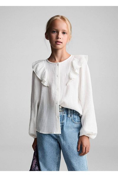 MANGO Kids Χάρτινη τσάντα Jean