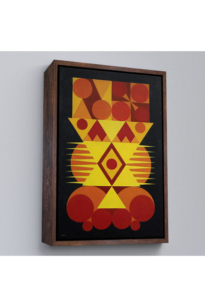 Oxyteez Auguste Herbin cu cadru din lemn - Femme Table-7294