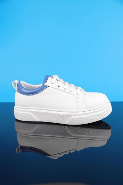 Vuddy Mărimea 31-35 Pantofi pantofi alb-albastru
