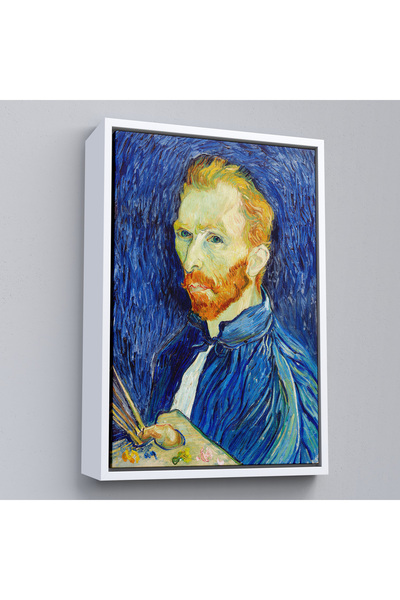 Oxyteez Vincent Van Gogh cu cadru din lemn - Pictură autoportret-7456