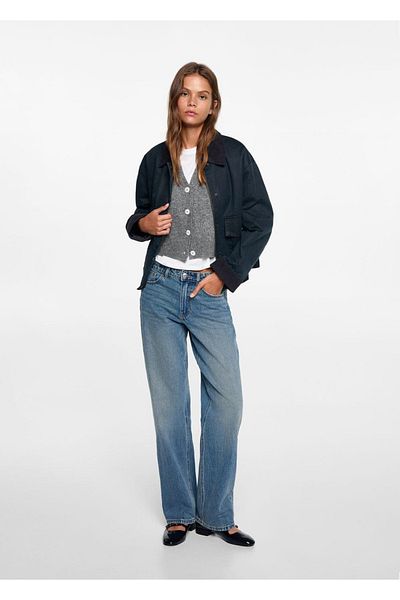 Mango Teen Buttoned Vest