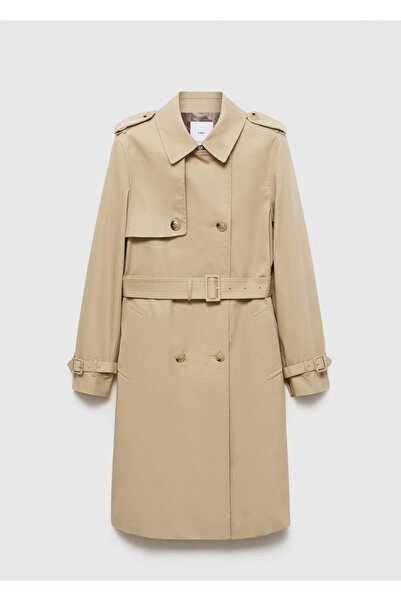 MANGO Woman Trenci clasic cu centura