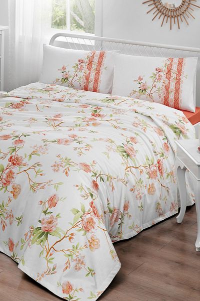 Özdilek Living Roses Single Pique Set