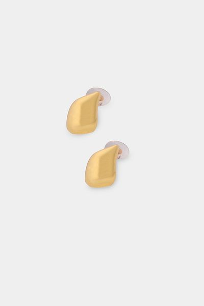Perspective Gold Colored Earrings