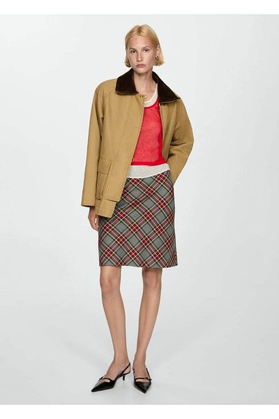 MANGO Woman Lyocell Blouse