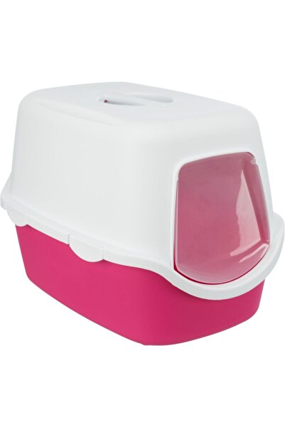 Trixie Kedi Kapalı Tuvaleti 40x40x56cm Pembe Beyaz - Petshopundan