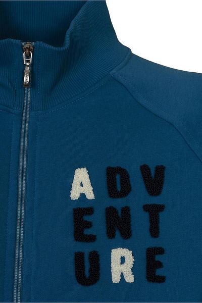 Arma Men's Light Sapphire Blue Polo Zippered Sweatshirt K 21324921801