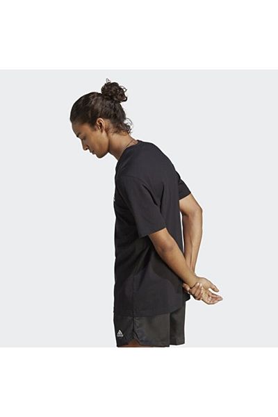 adidas M Sl Sj t Men's Black T-Shirt Ic9282