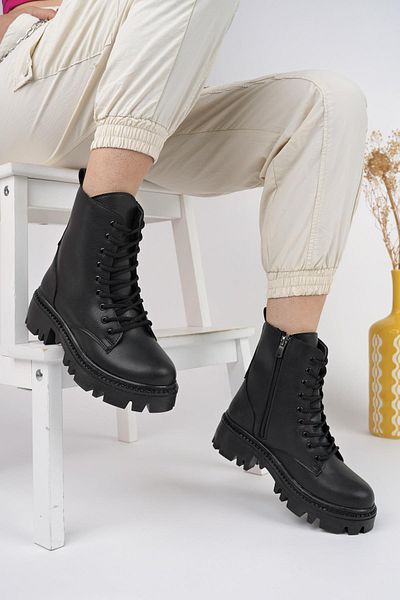 MUGGO Dombas garantierte Damen-Schnürstiefel
