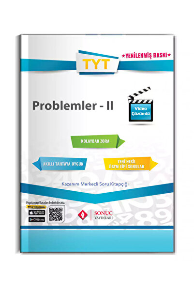 Sonuç Yayınları Tyt Problemler -ıı- Sonuç Yayınları 2025 - 2026