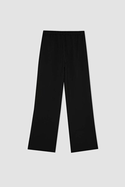 DeFacto Kadın Kanvas Pantolon D4360ax/bk27 Black