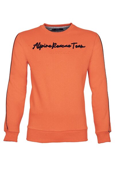 Arma Чоловічий помаранчевий світшот з коміром-велосипедом K21124908002