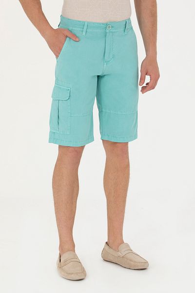U.S. Polo Assn. Мъжки ментови тъкани къси панталони 50263843-vr090