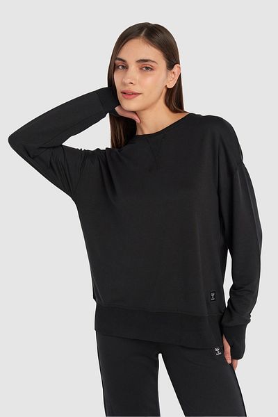 hummel Дамски черен суитшърт Hmljonina - Модел 921998-2001