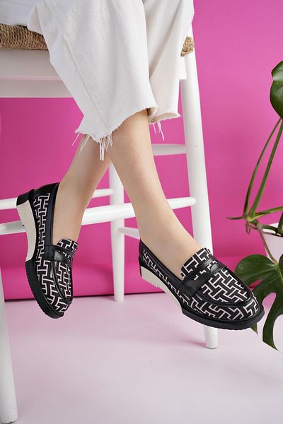 MUGGO Luvi Guaranteed Mocasini de damă Daily Eva Sole Casual Pantofi Mocasini
