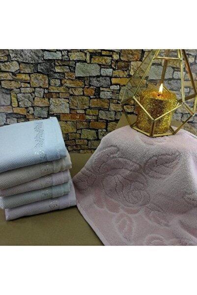 Fiesta Etamine Towel Embroidered 30*50 6 Piece Kpmspz