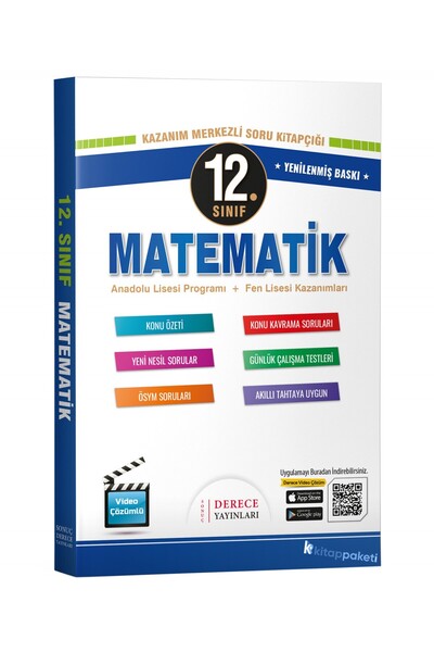 Sonuç Derece Yayınları 12.sınıf Matematik Modüler Set Derece Yayınları 2025 -...