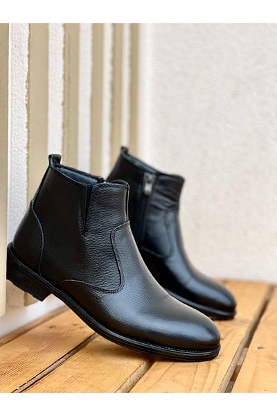 MUGGO Men M027 Genuine Leather Men's Boots