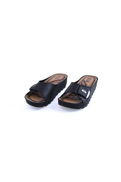 ELİS Woman's Slipper T02-202 BLACK