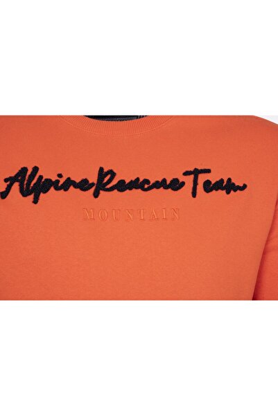 Arma Чоловічий помаранчевий світшот з коміром-велосипедом K21124908002