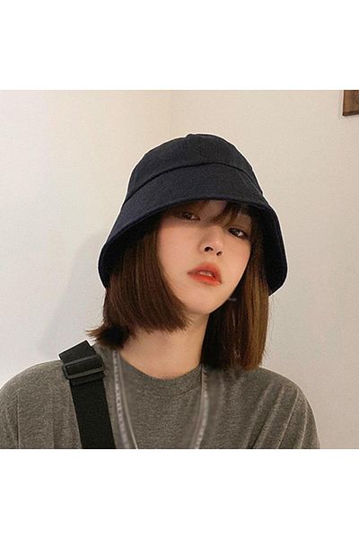 VandiVansi Black Bucket Fisherman Hat