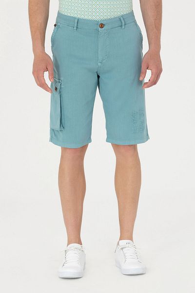 U.S. Polo Assn. Мъжки плетени къси панталони Mint - 50263822-vr152