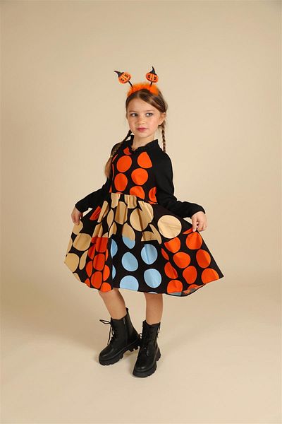 shess Girl's Multicolored Dress for 04-12 Years