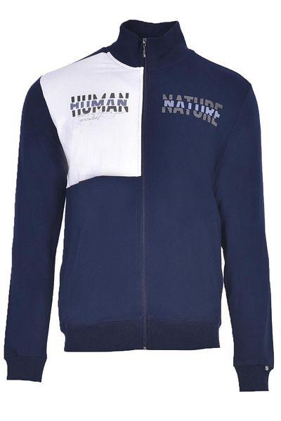Arma Ανδρικό φούτερ με φερμουάρ Navy Blue K 22324993301