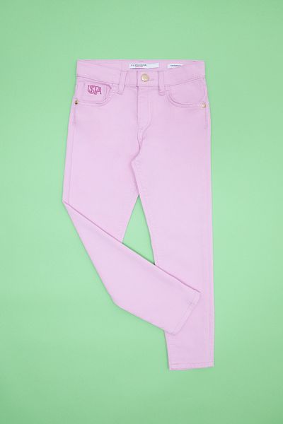 U.S. Polo Assn. Pantaloni de pânză Magnolia pentru fete 50264078 -vr211