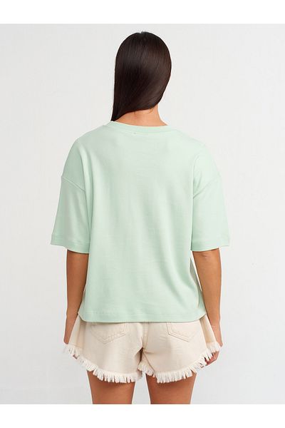 Dilvin 31067 Tricou Cagla Captusit din Bumbac