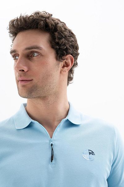 Arma Tricou albastru pentru bărbați, cu gât polo, Y 25374304501