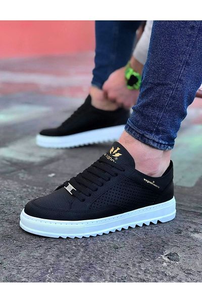 MarDyHome Black Tr Men's Casual Shoes