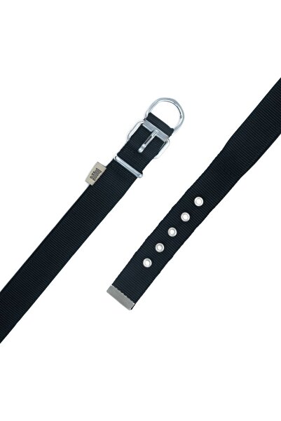 SAVEX Doggie Comfort Woven Collar Black 3.0*47-55 cm (Dsbt-3010 L)