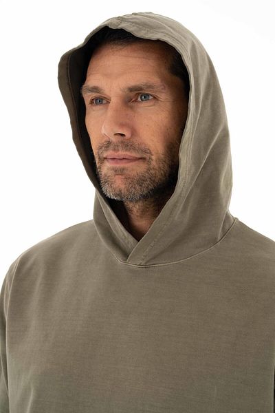 Arma Ανδρικό φούτερ Khaki Oversize Capuchon Y 25254376501
