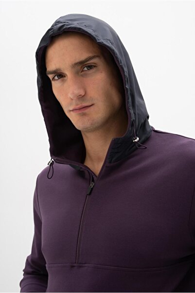 Arma Чоловічий синій худі з капюшоном і кишенями K26254987401