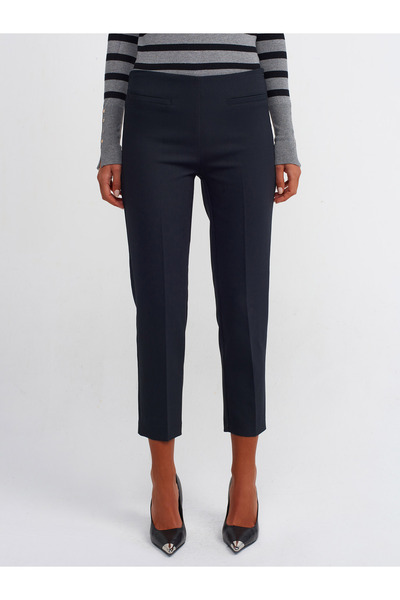 Dilvin 71236 Normal Bel Pantolon-Siyah