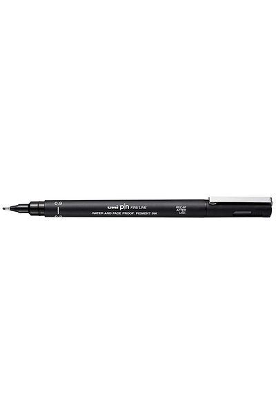 Unibal Uni Ball Pin 0.9 Fine Line Acrylic Tip Pen Black