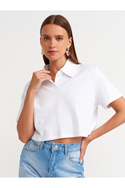 Dilvin 71507 Klasik Denim Mom Şort-Mavi