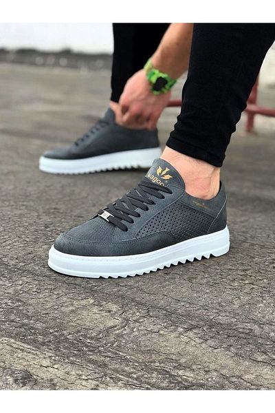 Lisinya Gray Men's Casual Shoes