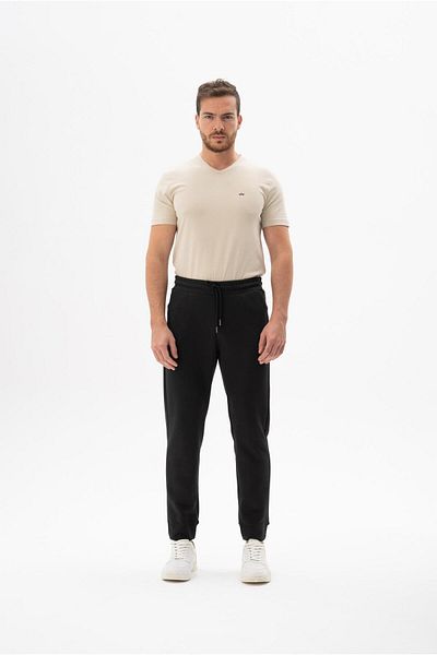 Arma Ανδρικό μαύρο Slim Fit Basic Skinny Leg Sweatpants K 24174961801