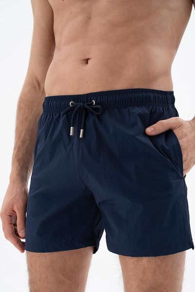 Arma Ανδρικό μπλε Navy Regular Fit Basic μαγιό Σορτς θαλάσσης Y 25525277901
