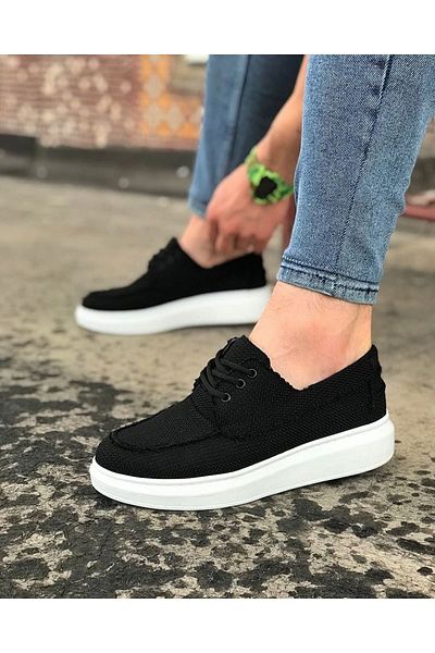 MarDyHome Black Men's Casual Shoes