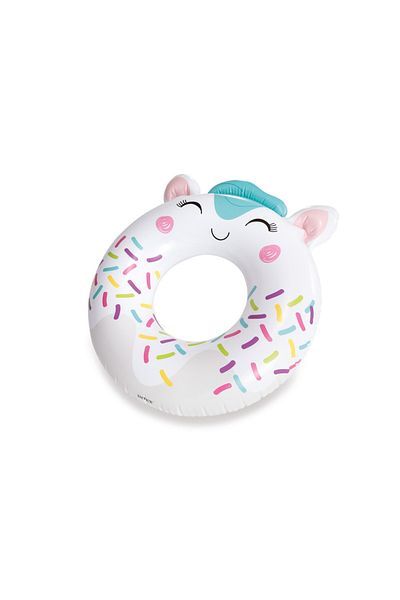 Intex 76 Cm Children's Swimming Ring with Cute Cat Figure (59266)