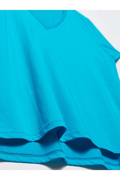 Dilvin 3470 tricou de bază cu decolteu în V