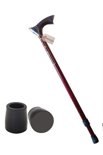 Hediyeleşin Baston, Alüminyum Ayarlamalı Baston, Asa, 6 Kademeli - (Min:83,5-...