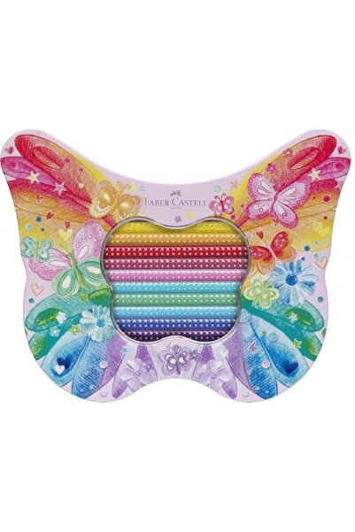 Faber Castell Faber-Castell Sparkle Boya Kalemi Kelebek Kutu 20'li