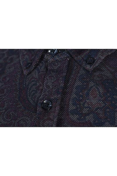 Arma Men's Shawl Patterned Shirt K8Gko1050