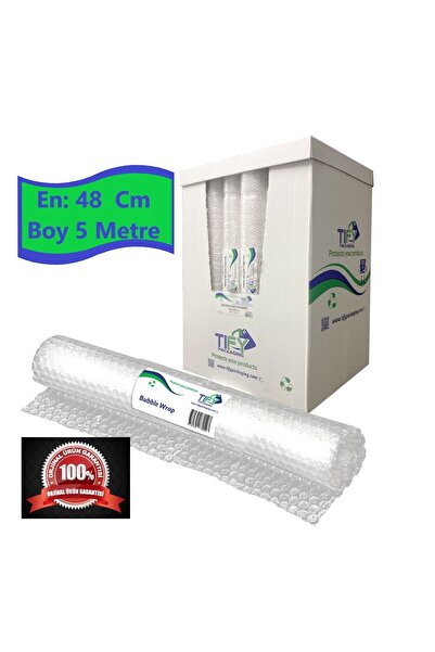 tify Balonlu Naylon Patpat 48cm Genişlikte 500cm Uzunlukta Rulo Havalı Eşya K...