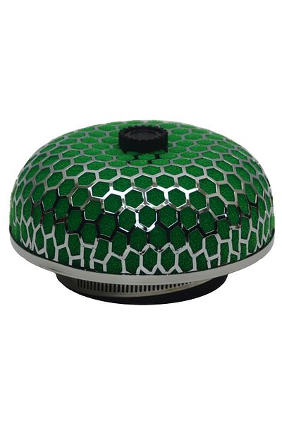 Carub Green-Chrome Mushroom Type Air Filter - Performance