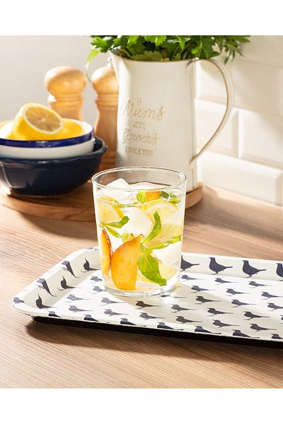 Madame Coco Rêve Bleu Oiseau - Rectangular Design Tray
